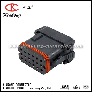 DT16-18SE-K004 18 way receptacle auto electrical connector